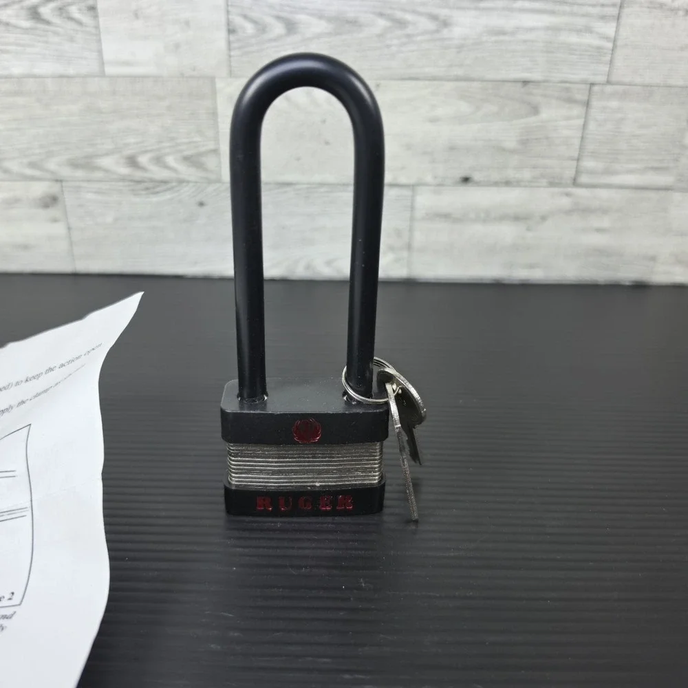 Ruger - Pad Lock- #5035- 2 Keys- Gun Lock - New/ OPEN box